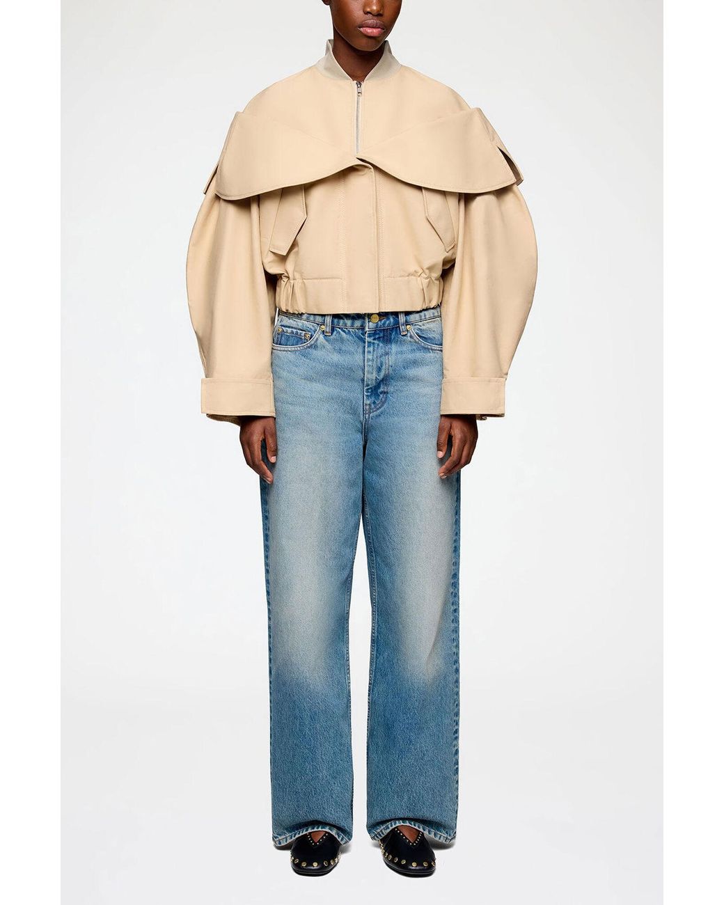 Ganni Blue Bomber