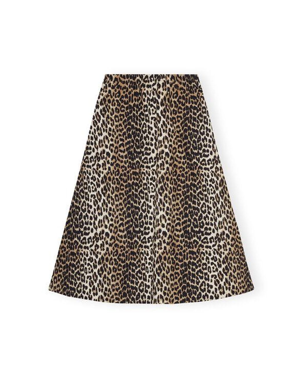 Ganni leopard top maxi skirt