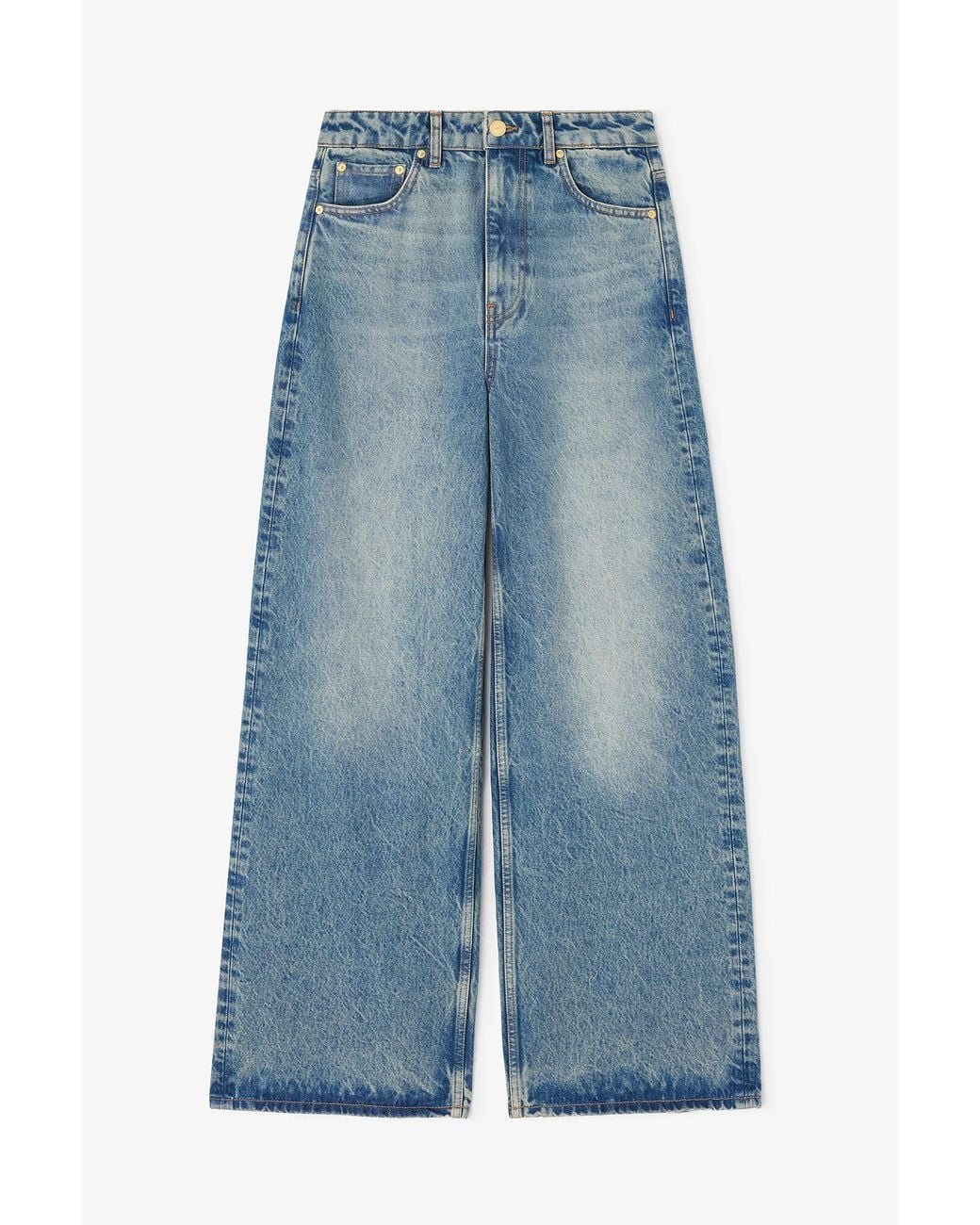 Ganni Blue Lari Jeans