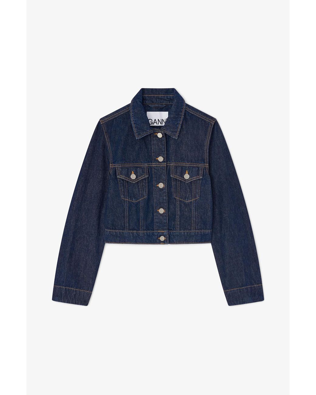 Ganni Blue Jacket