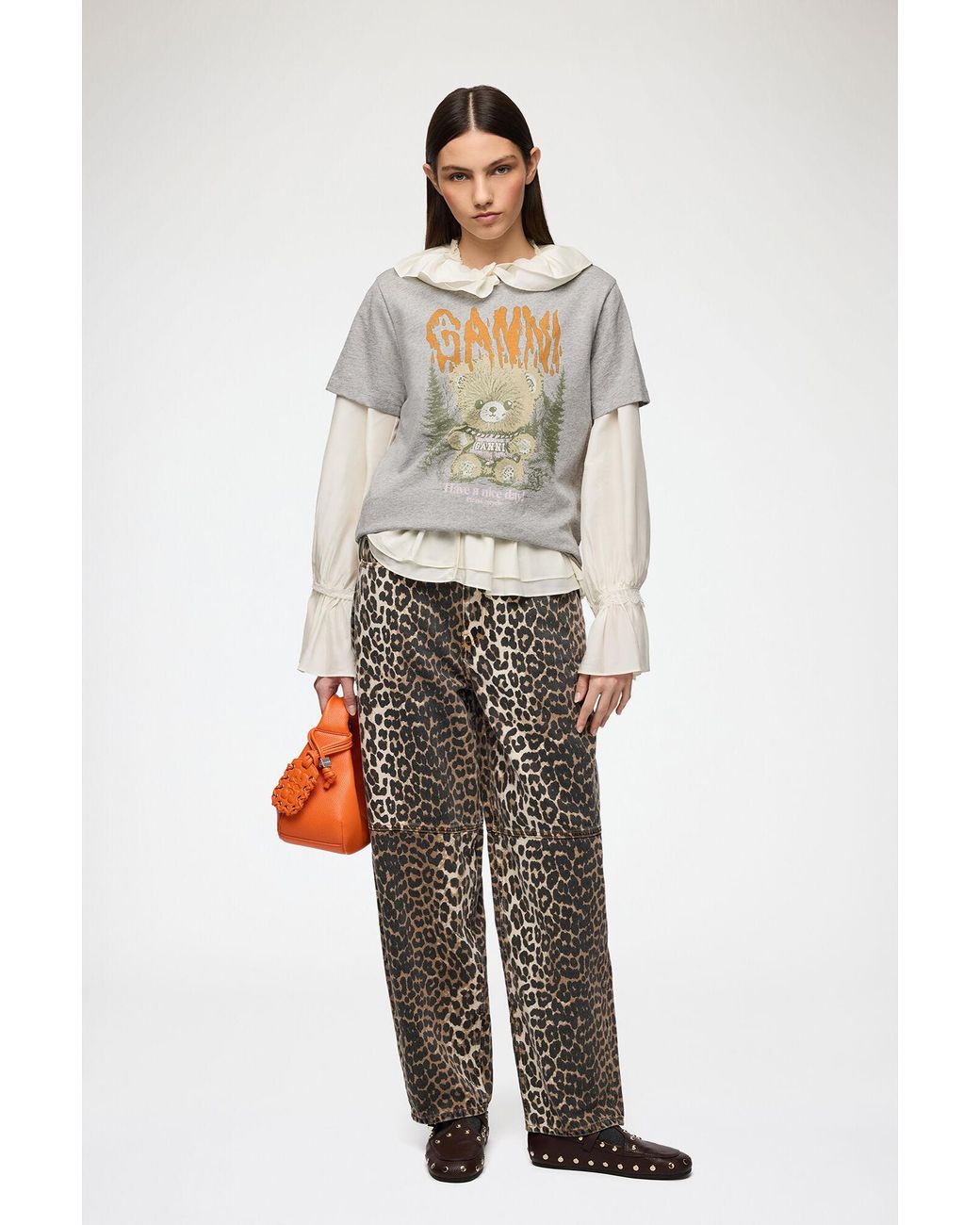 Ganni White Stary Jeans