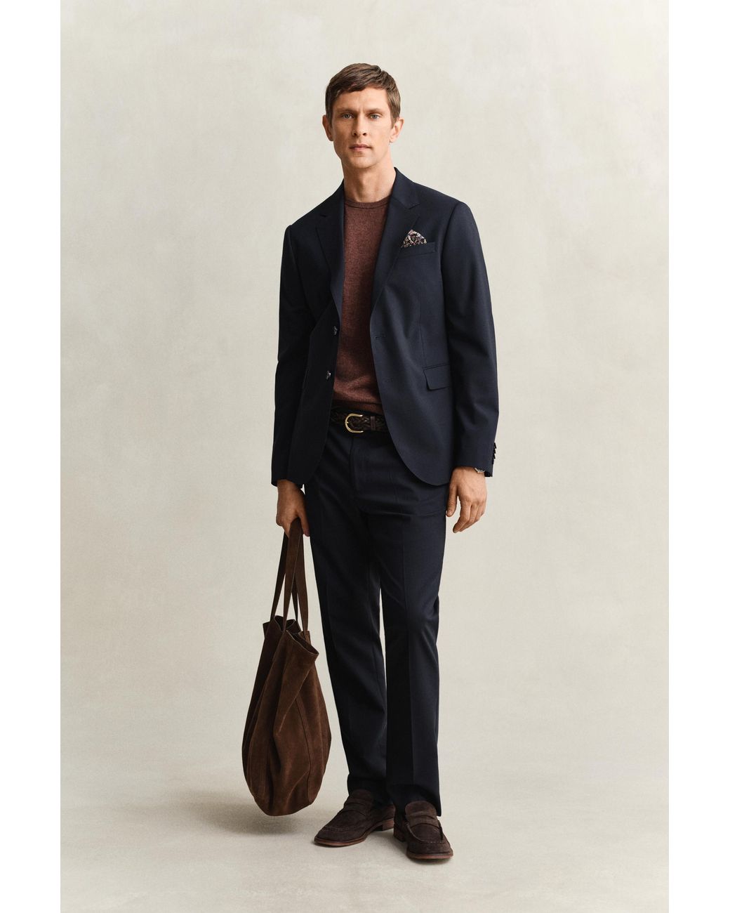 Gant Blue Suit Jacket Evening for men