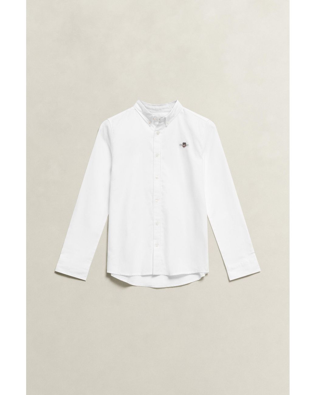 Gant Natural Teens Teen Boys Shield Oxford Shirt for men