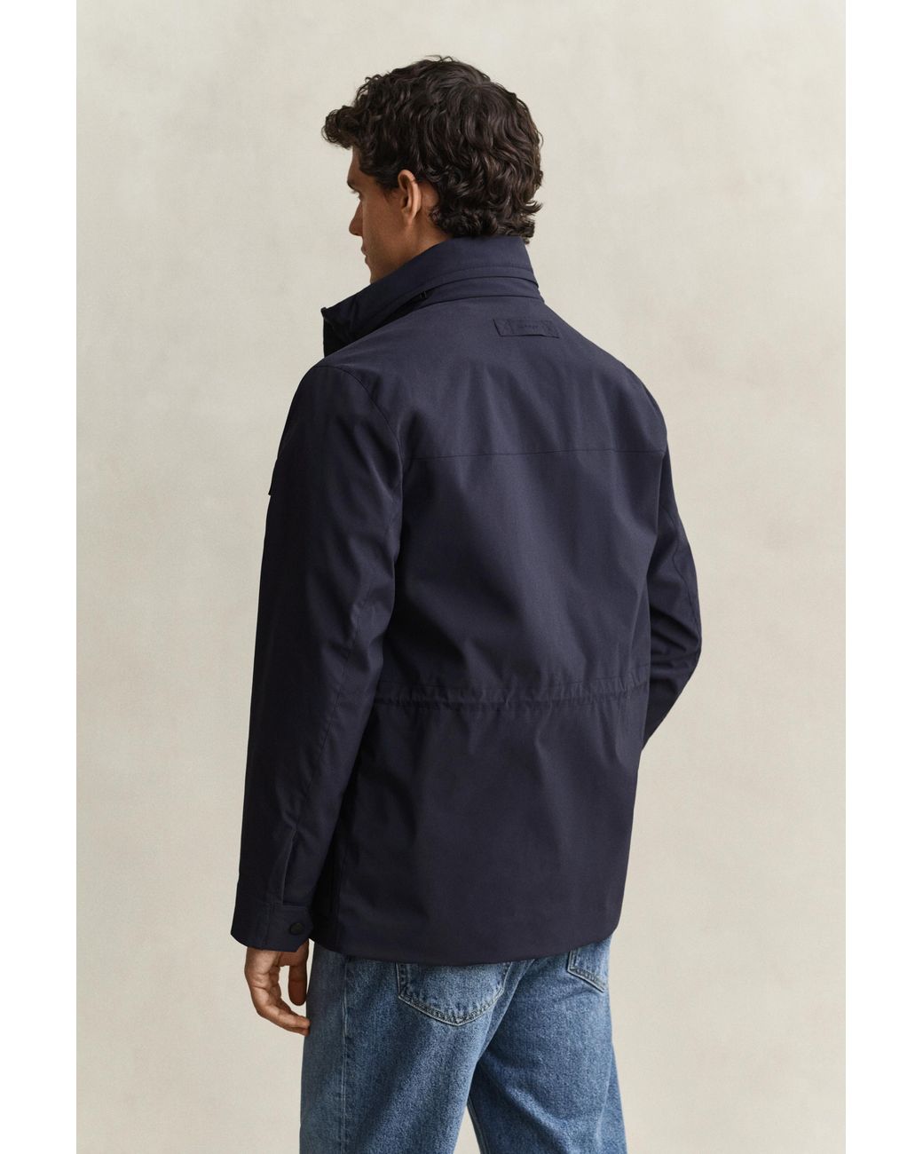 Gant Blue Lightweight Jacket Evening for men