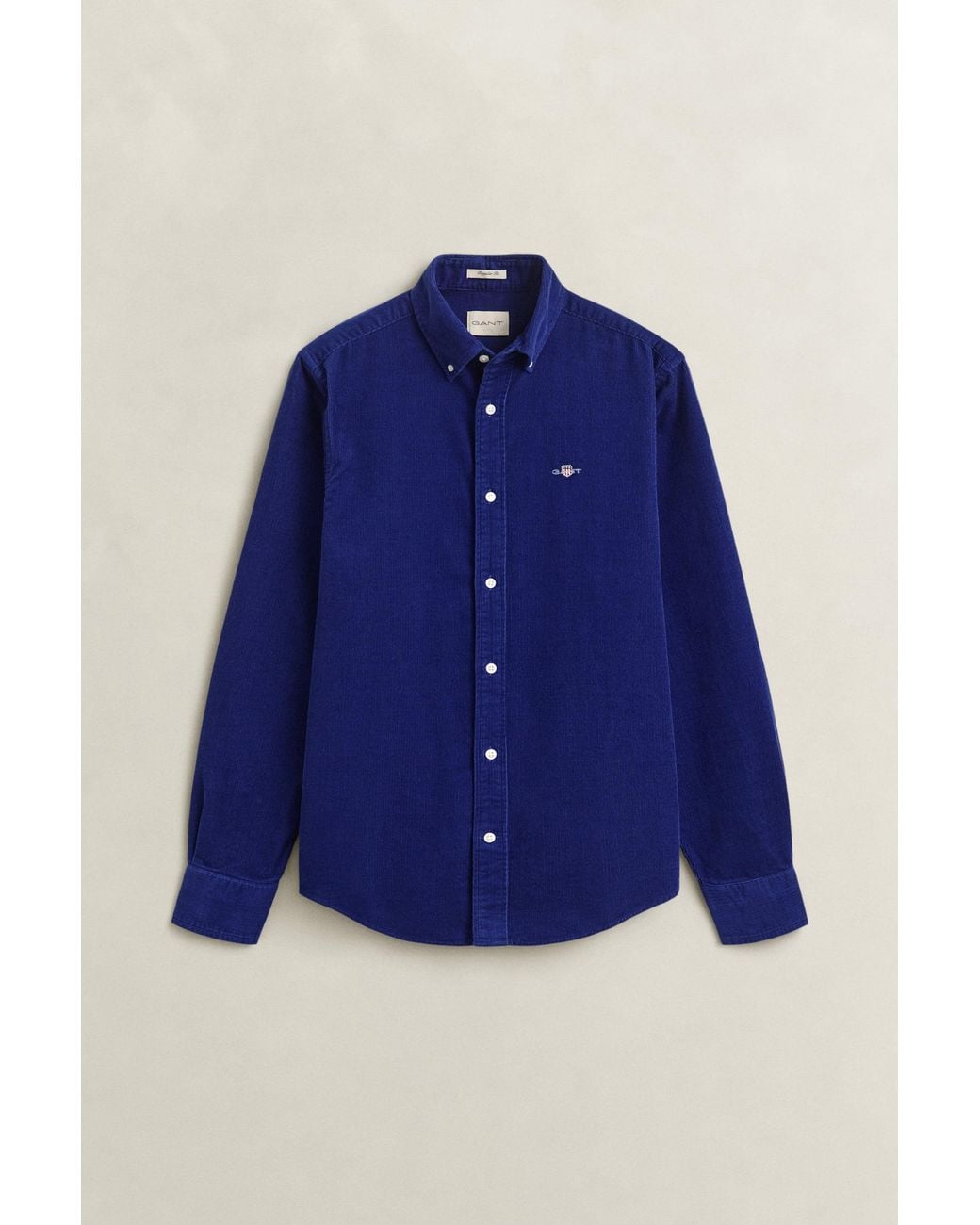 Gant Blue Corduroy Shirt for men