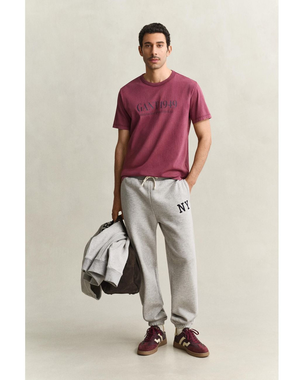 Gant Red Graphic T-Shirt for men