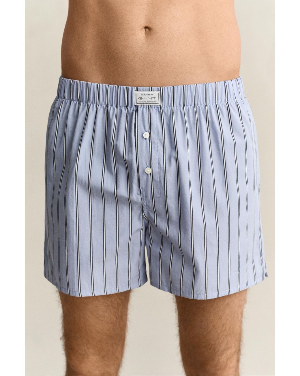 Gant Blue 2-Pack Striped Boxer Shorts for men