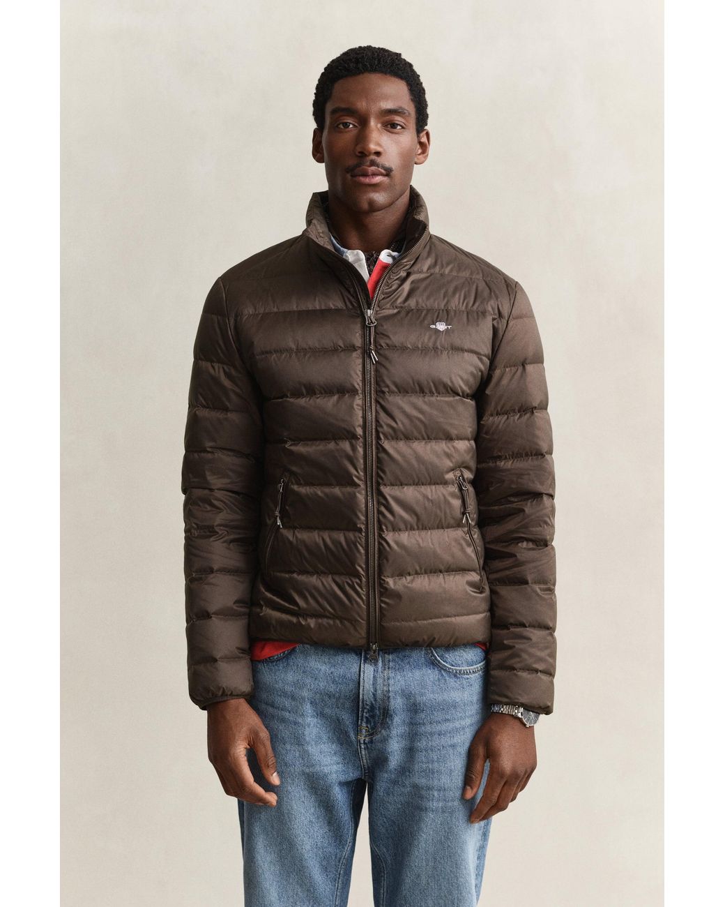 Gant Multicolor Light Down Jacket for men