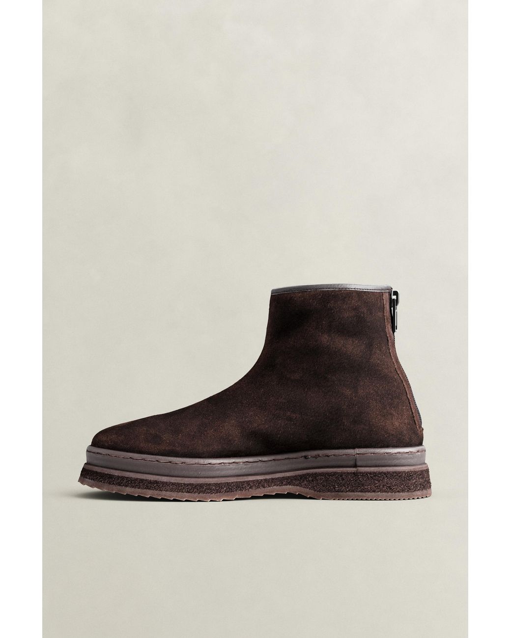 Gant Brown Blistown Suede Chelsea Boots Weathered for men