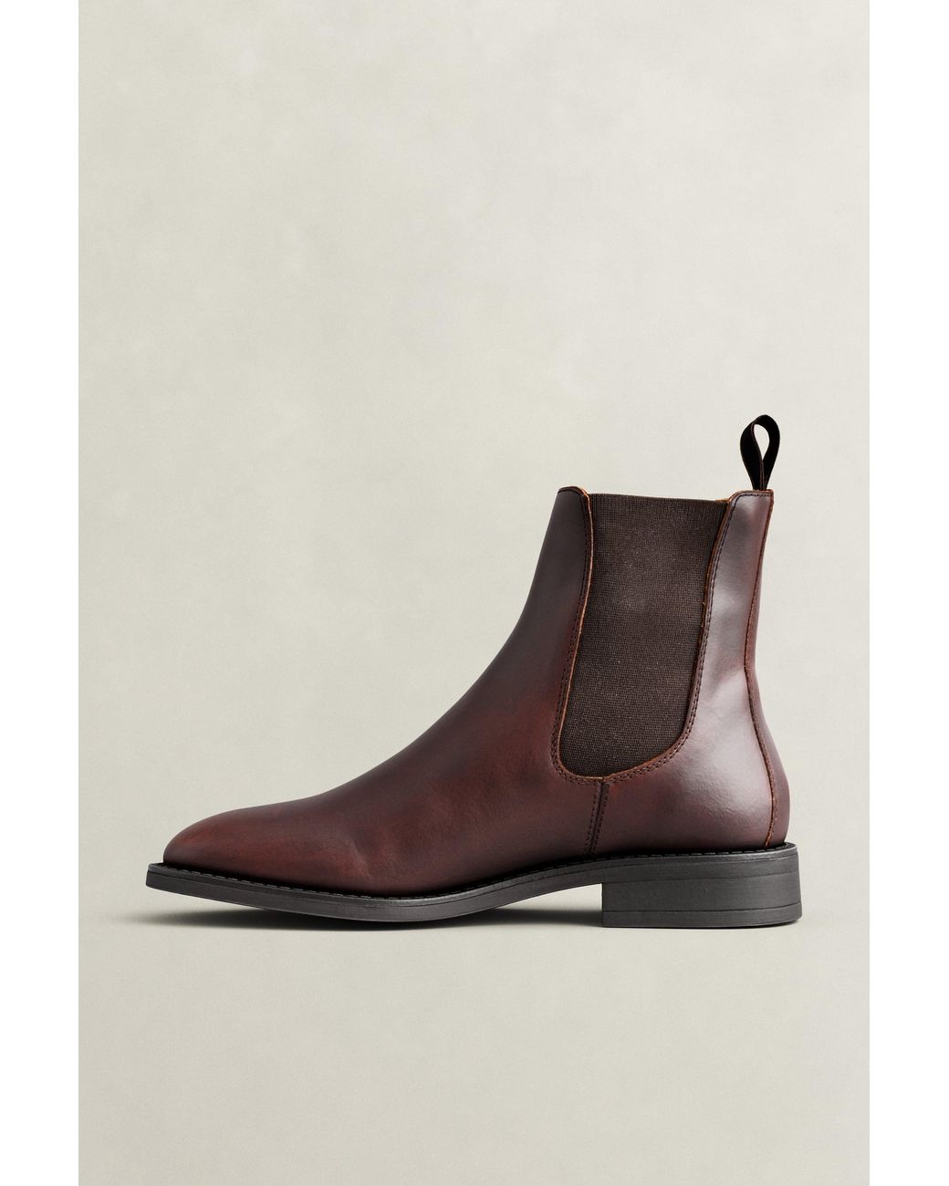 Gant Brown Fayy Leather Boots Dark