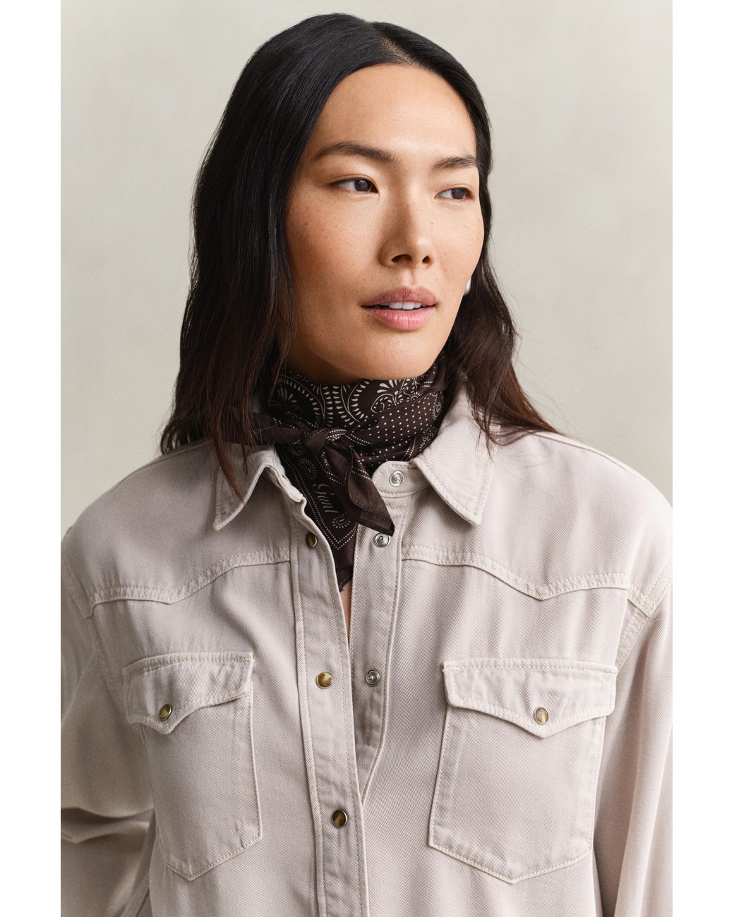 Gant Blue Denim Twill Ranger Shirt