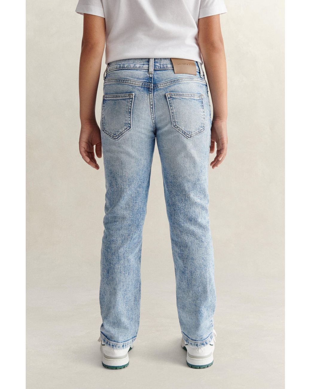 Gant Blue Teens Teen Boys Straight Fit Jeans for men