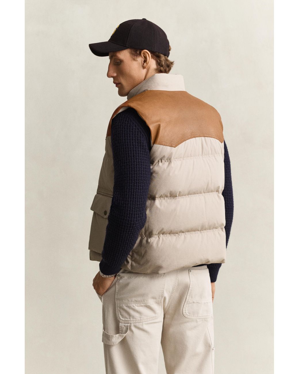 Gant Natural Hiking Vest for men