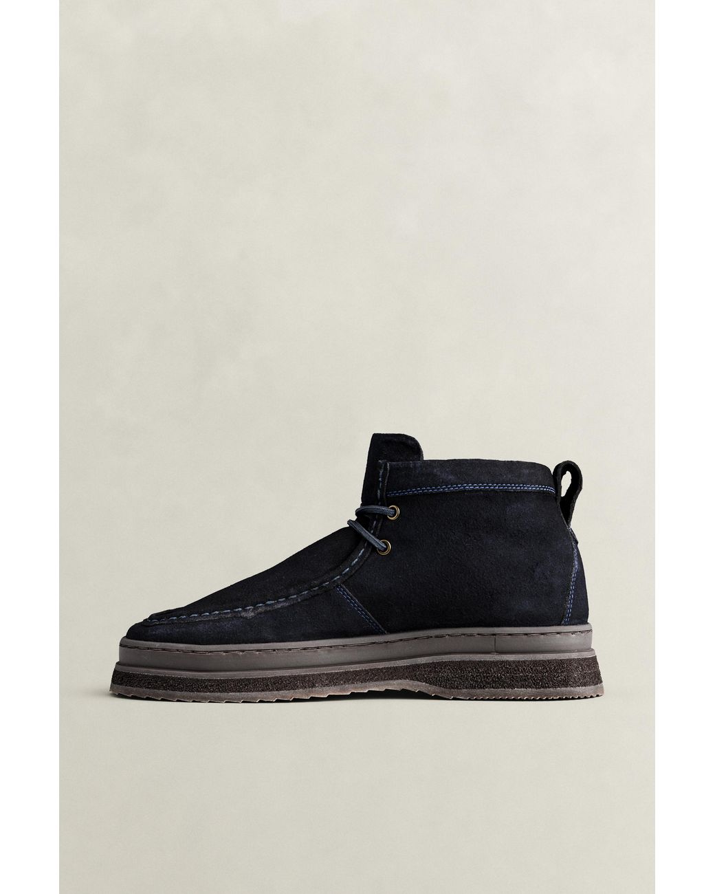 Gant Black Blistown Suede Boots Marine for men