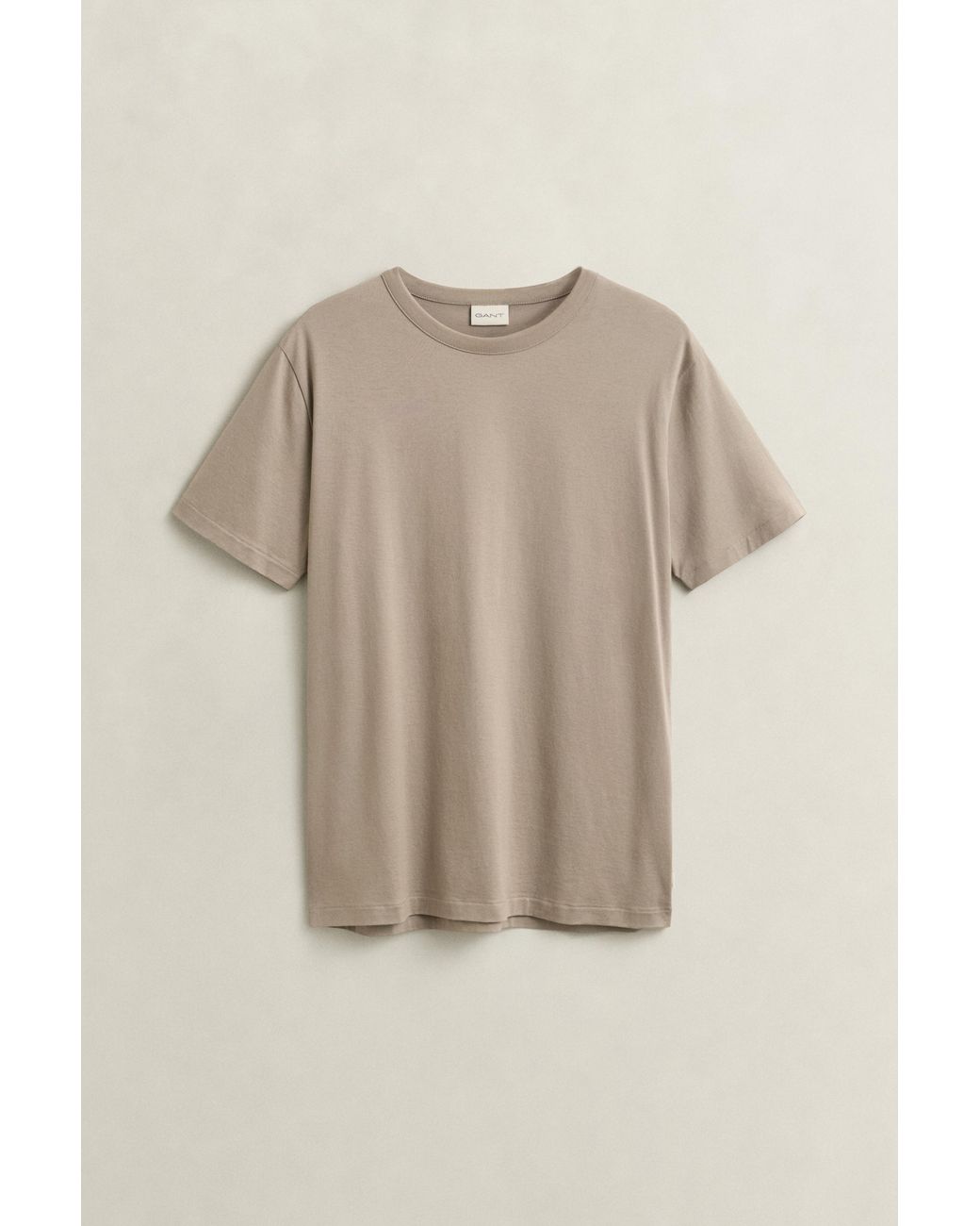 Gant Natural Pima Cotton T-Shirt for men