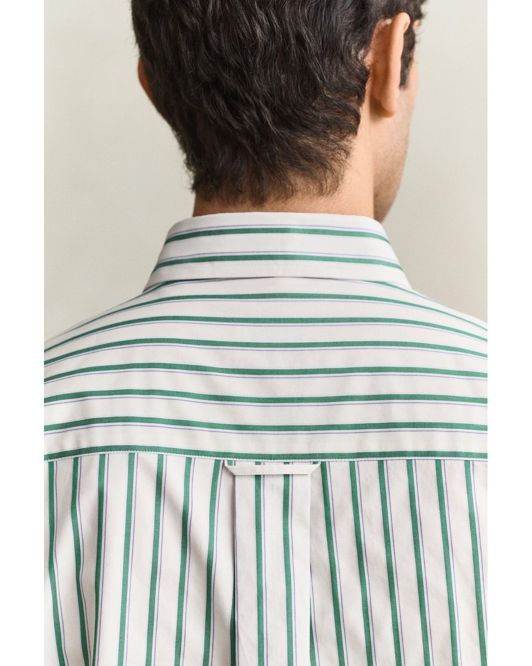 Gant Blue Dobby Striped Shirt for men