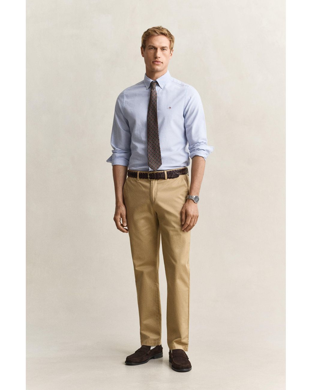 Gant Natural Regular Smart Chinos Dark for men