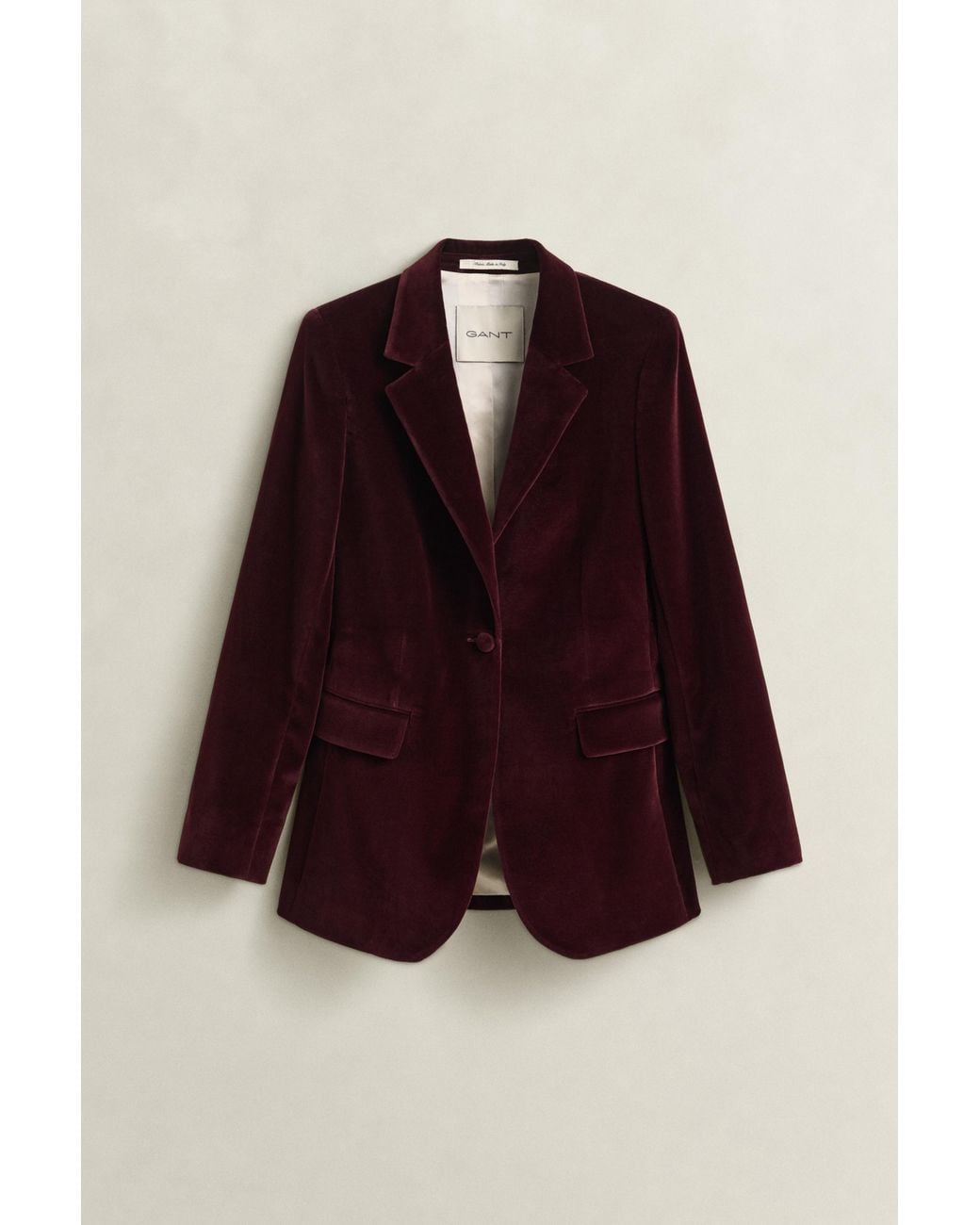 Gant Purple Velvet Blazer