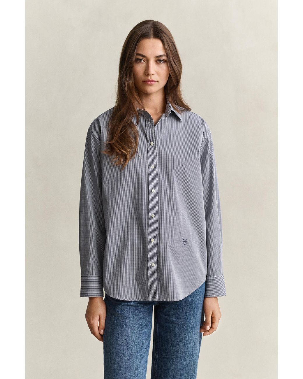 Gant Gray Checked Shirt Classic