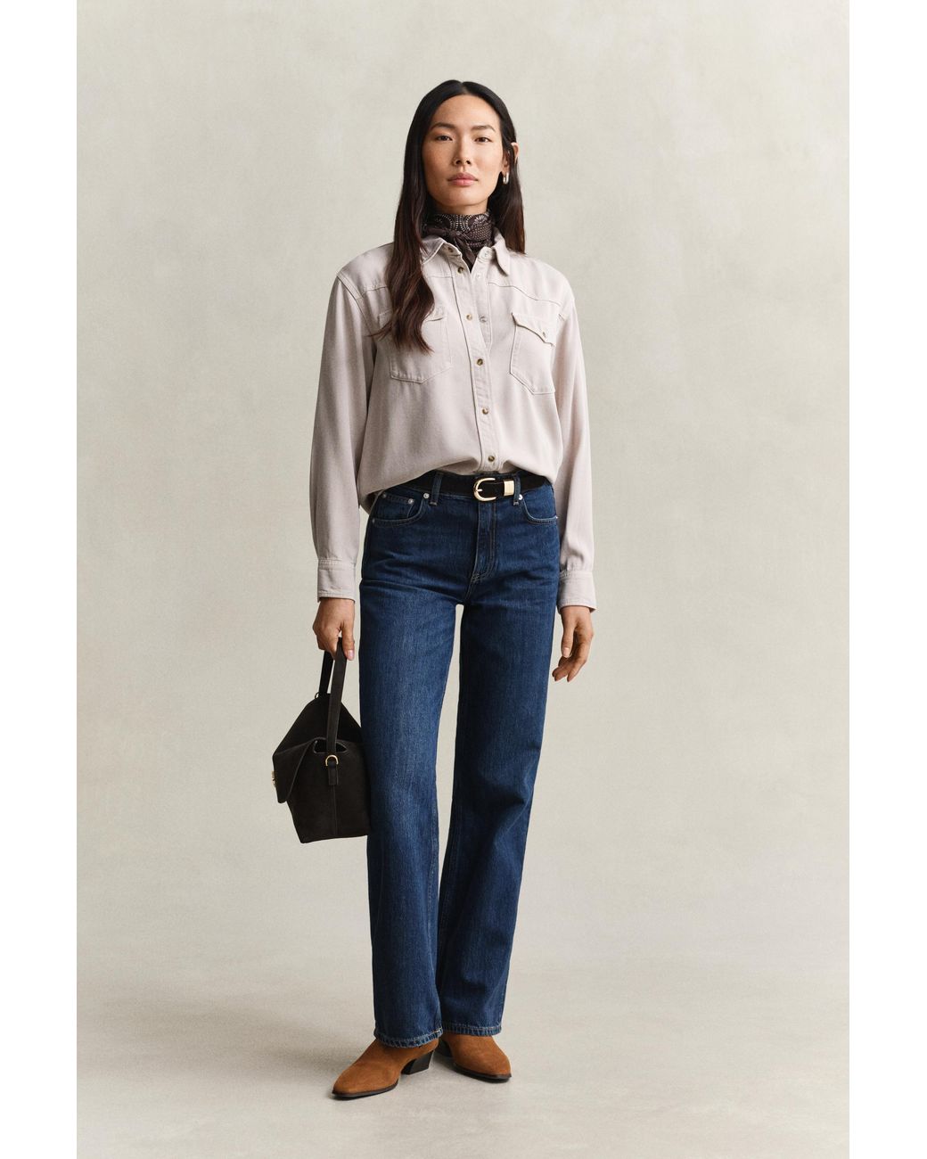Gant Blue Denim Twill Ranger Shirt