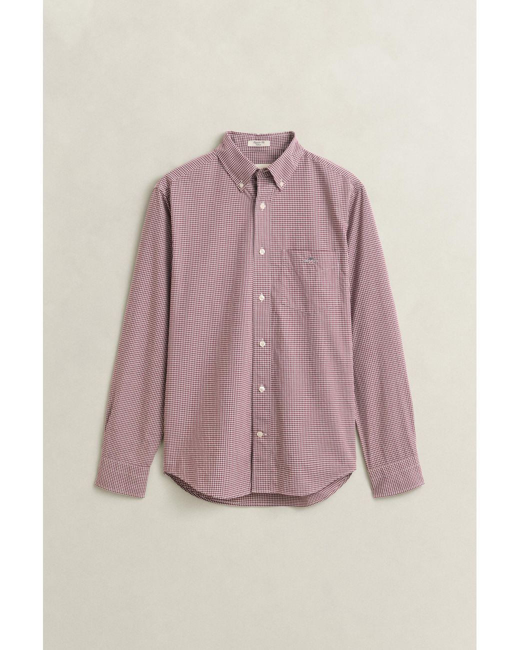 Gant Multicolor Gingham Classic Poplin Shirt for men