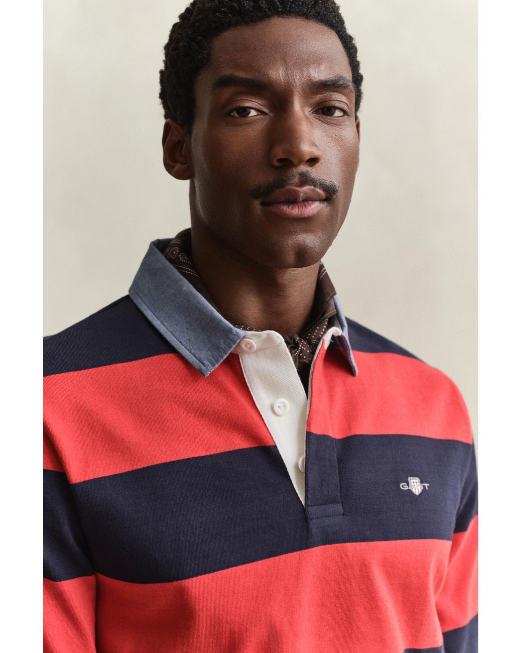 Gant Red Classic Heavy Rugger for men