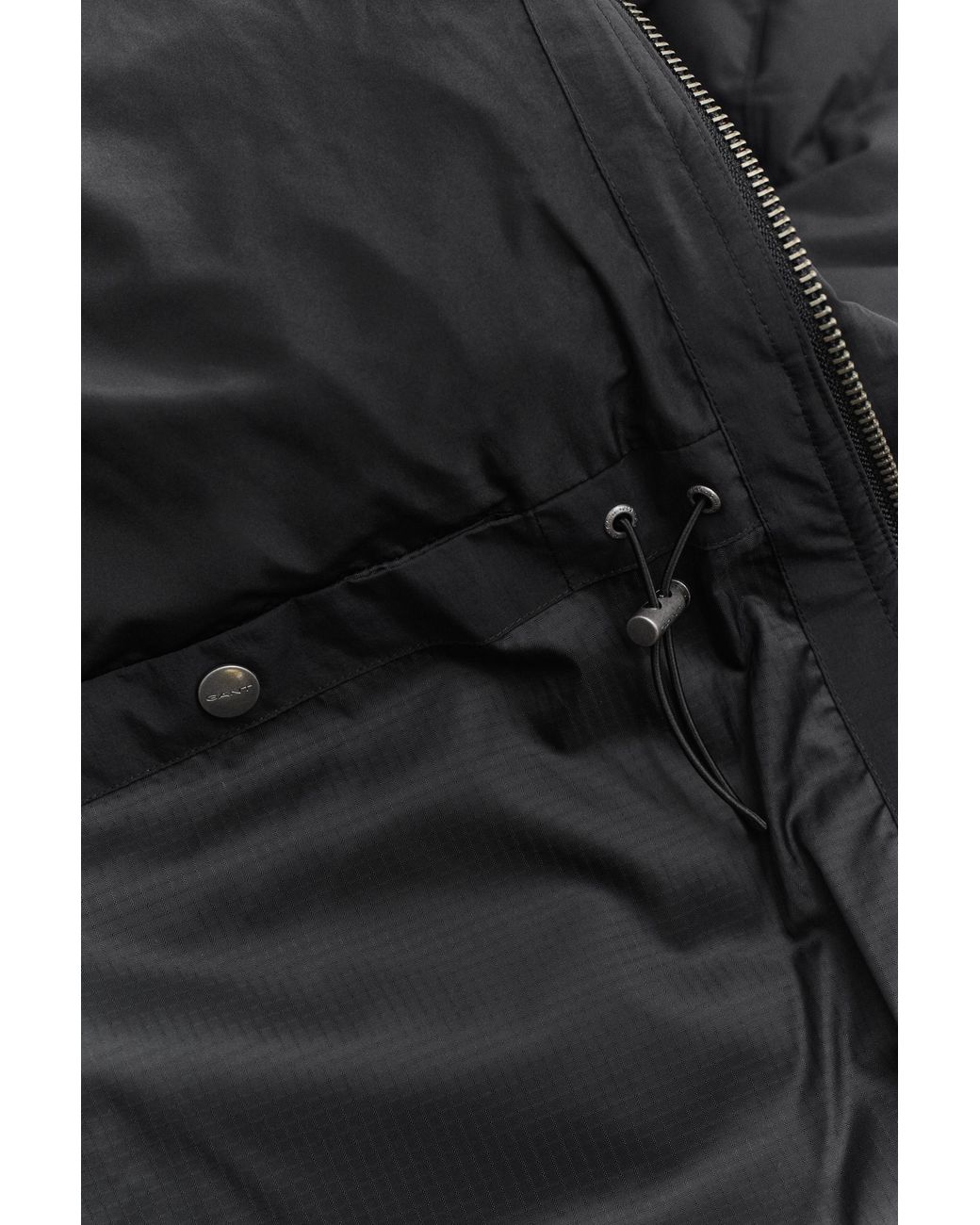 Gant Black Down Parka for men