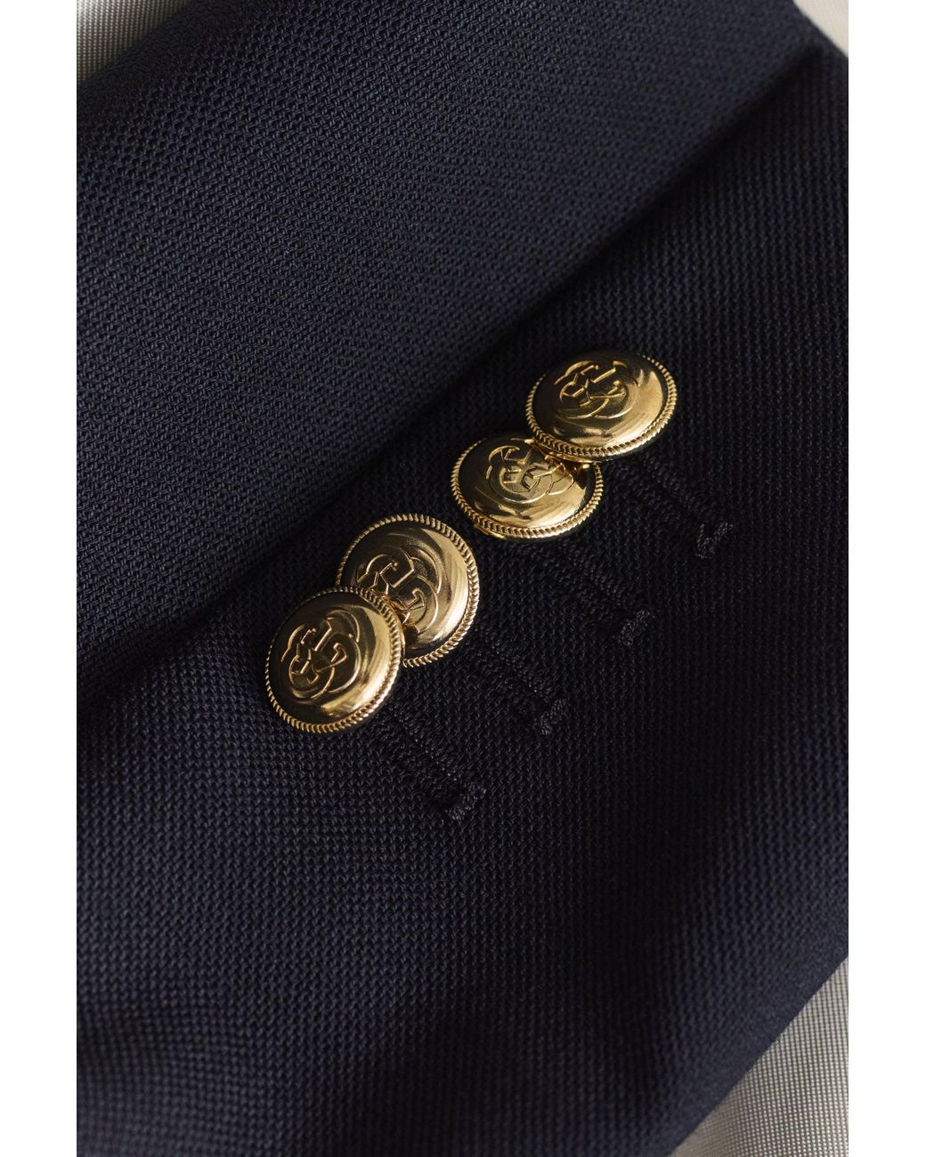 Gant Blue Slim Fit Club Blazer