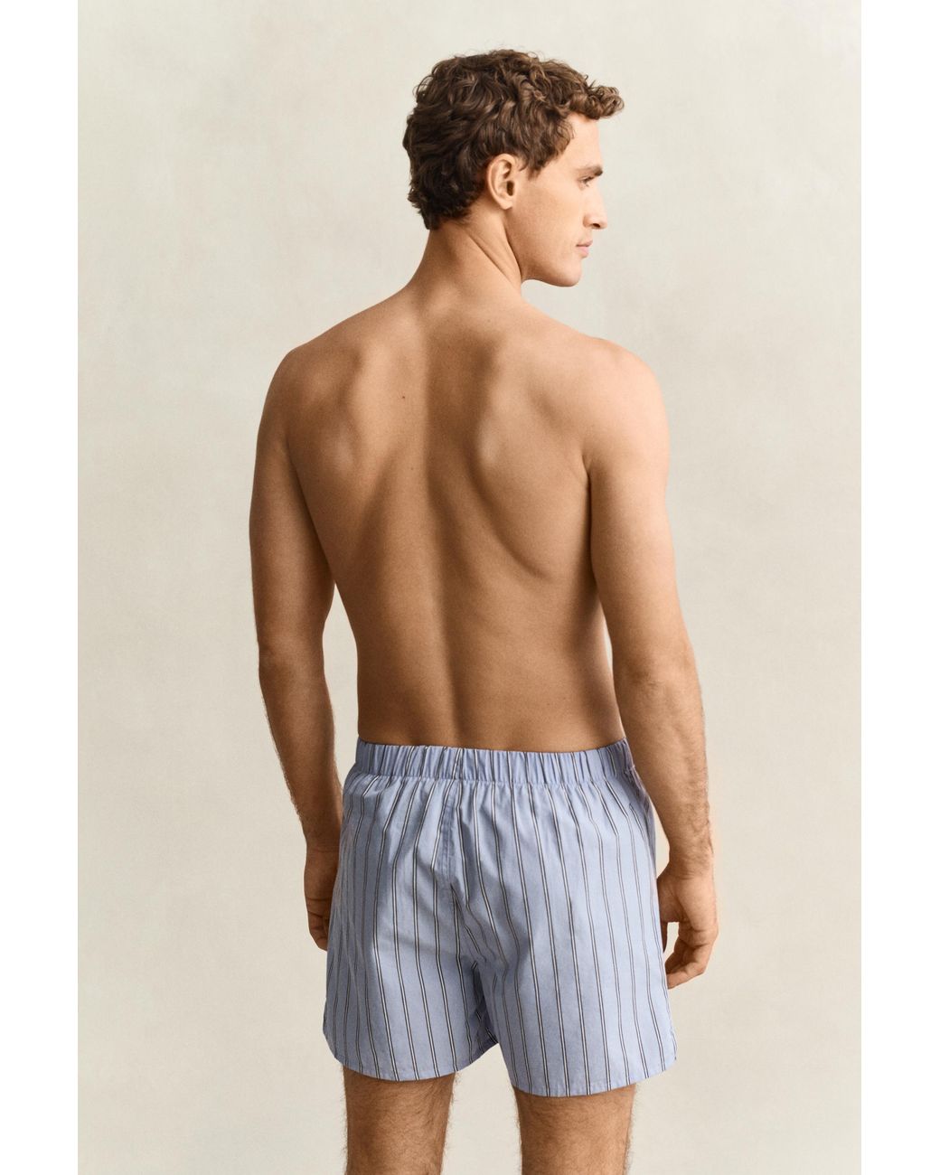 Gant Blue 2-Pack Striped Boxer Shorts for men