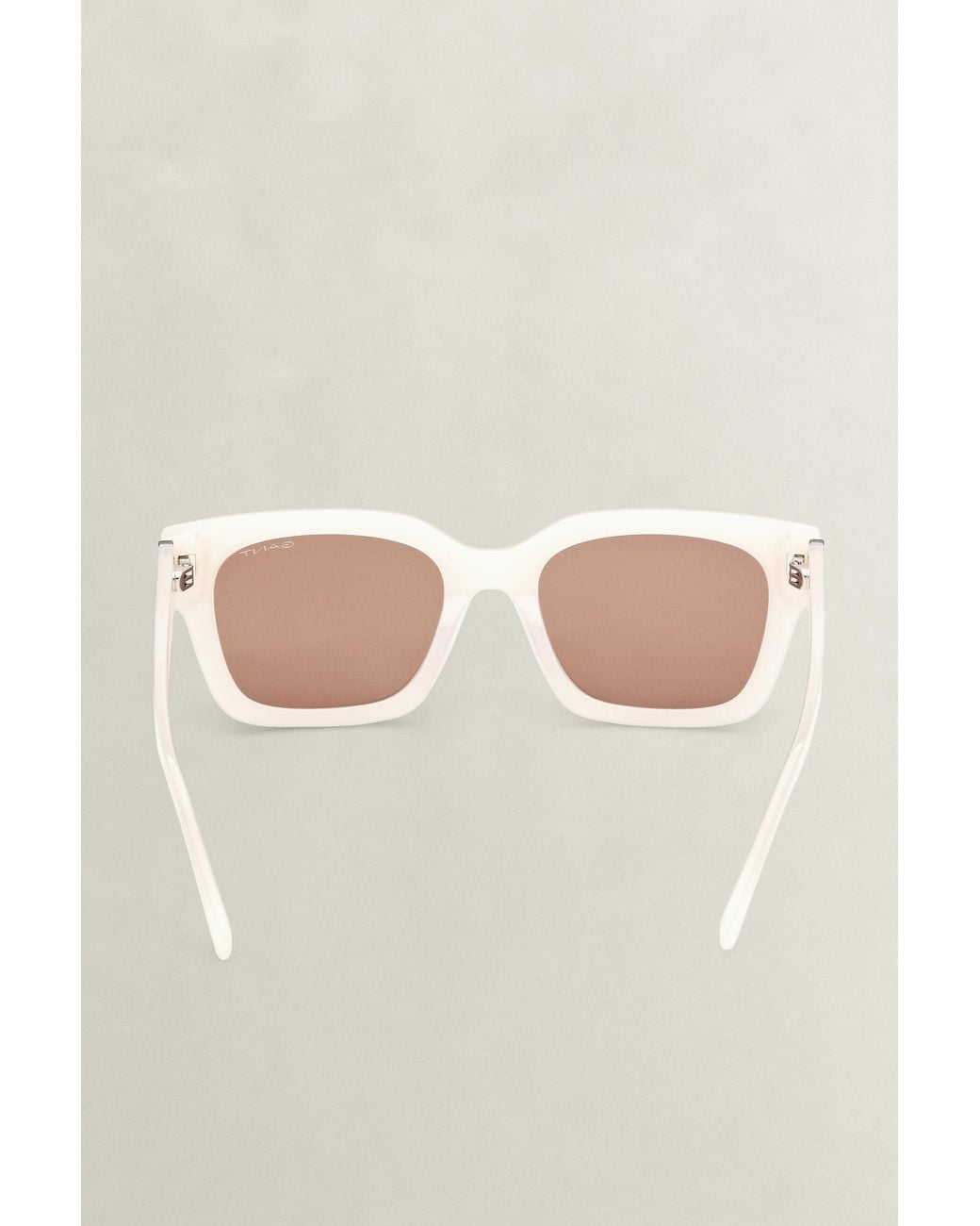 Gant Natural Geometric Sunglasses Blushing