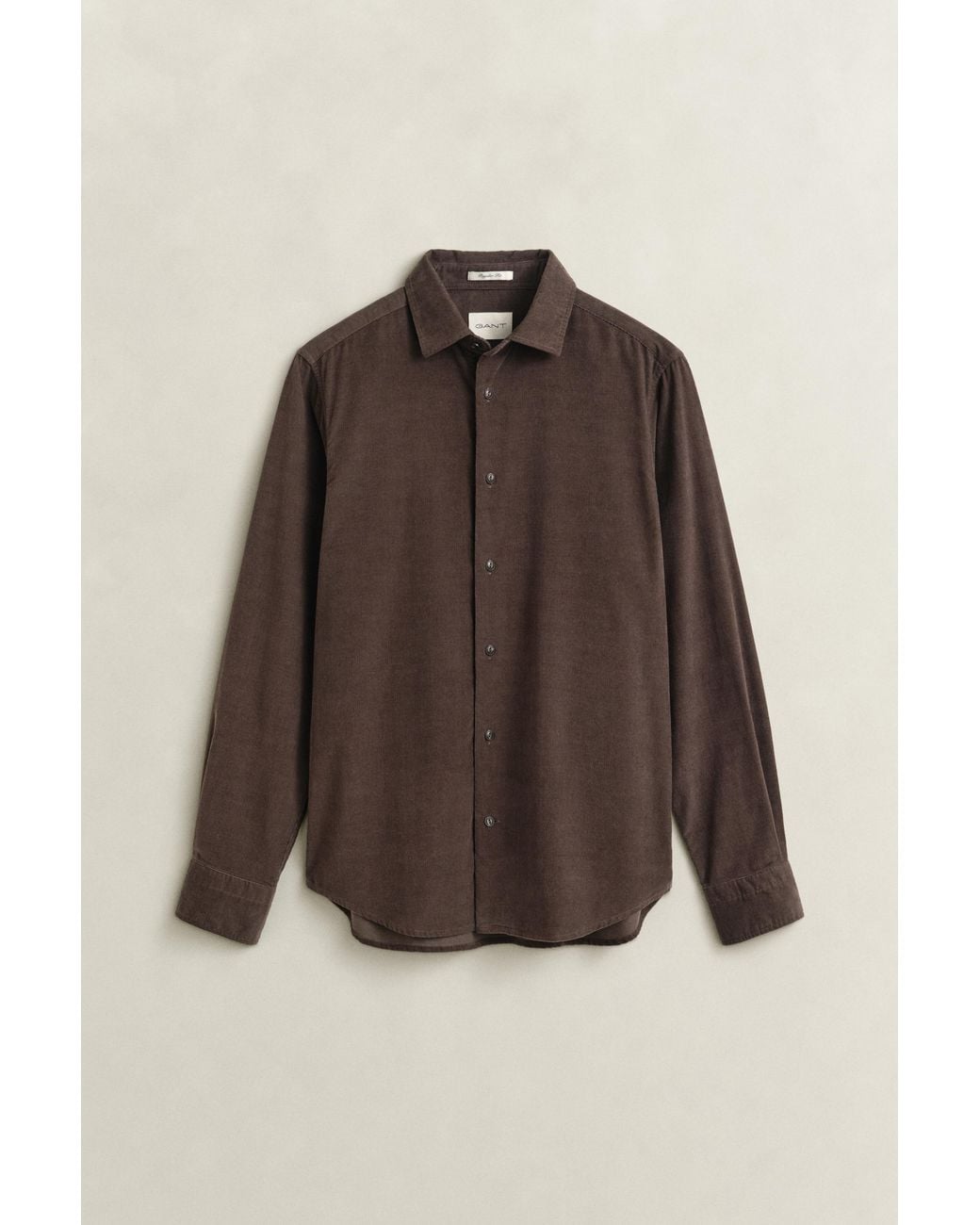 Gant Brown Corduroy Shirt for men
