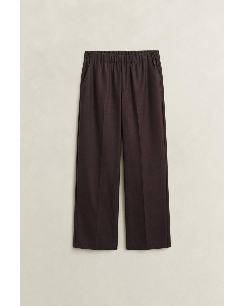 Gant Natural Wool Blend Pants Deep