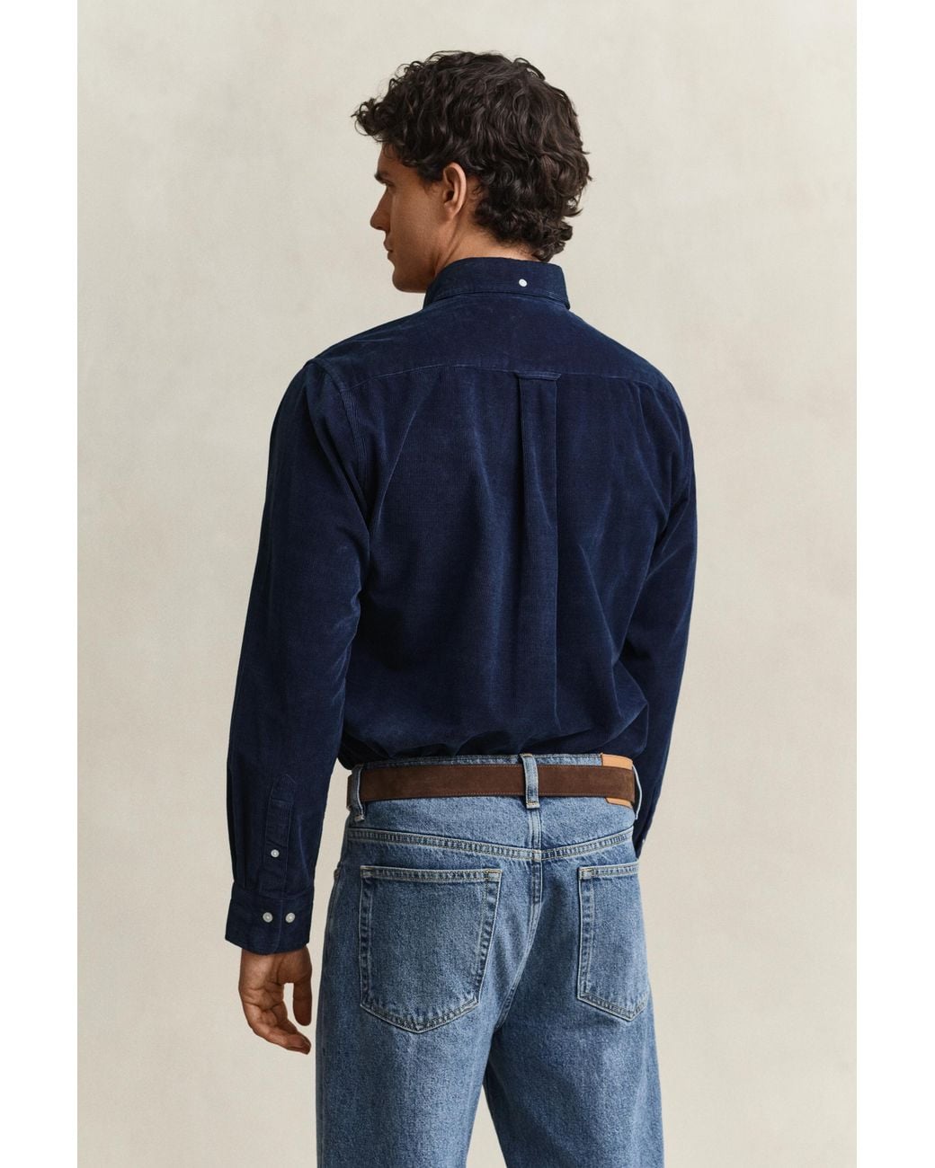 Gant Blue Corduroy Shirt for men