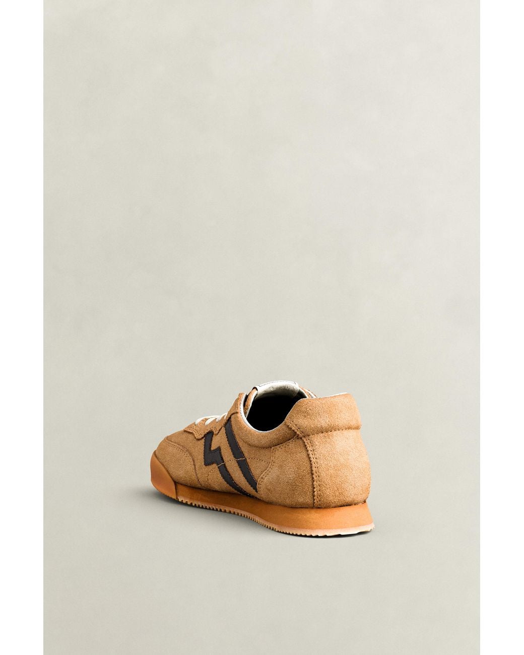 Gant Natural Beylana Suede Sneakers Roasted Walnut