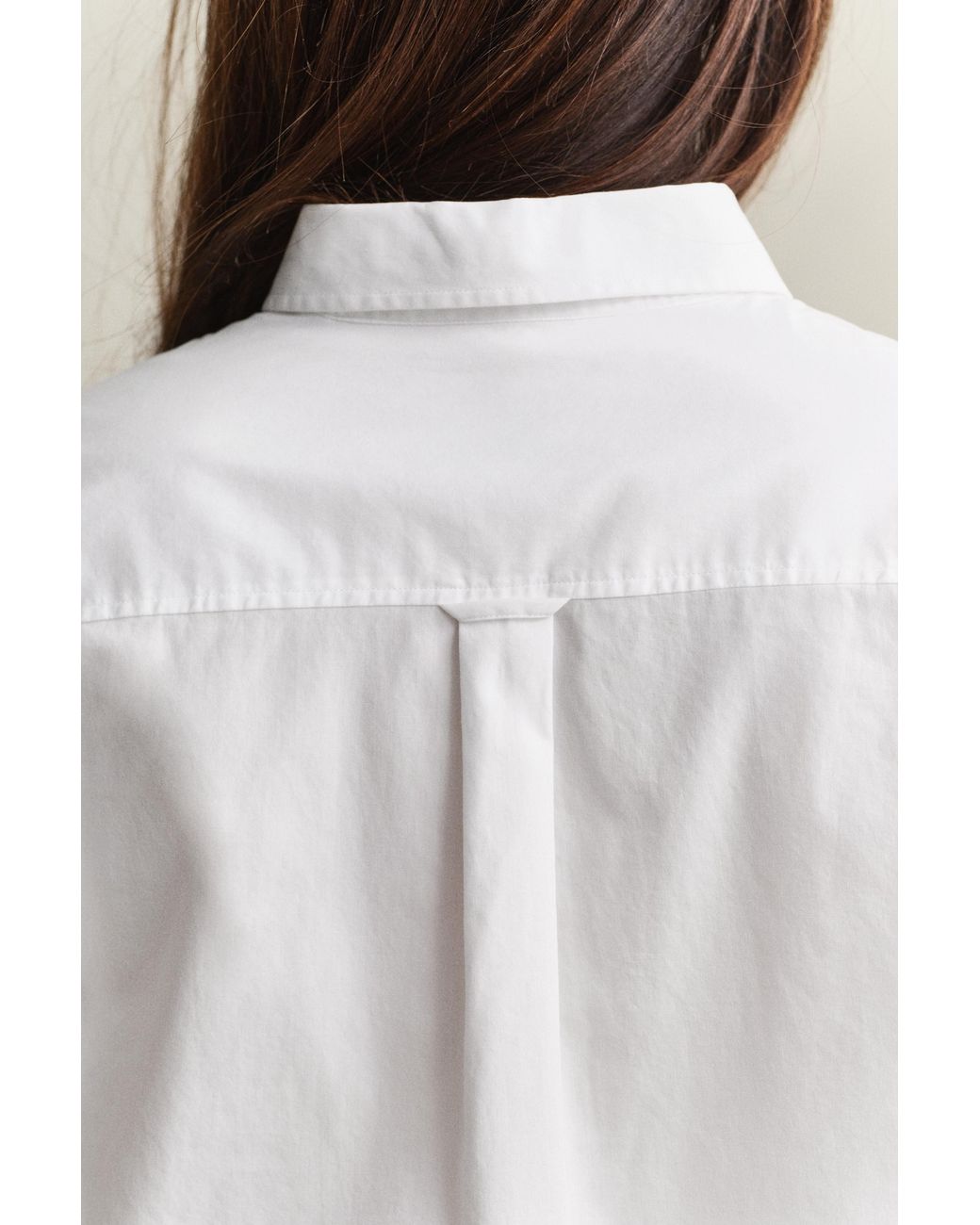 Gant Blue Relaxed Fit Classic Poplin Shirt