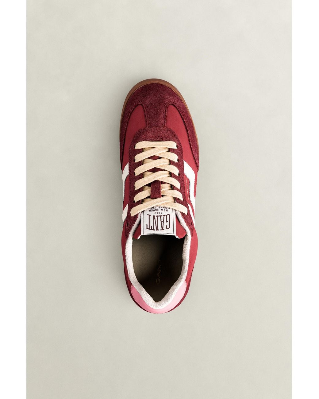 Gant Red Beylana Suede Sneakers