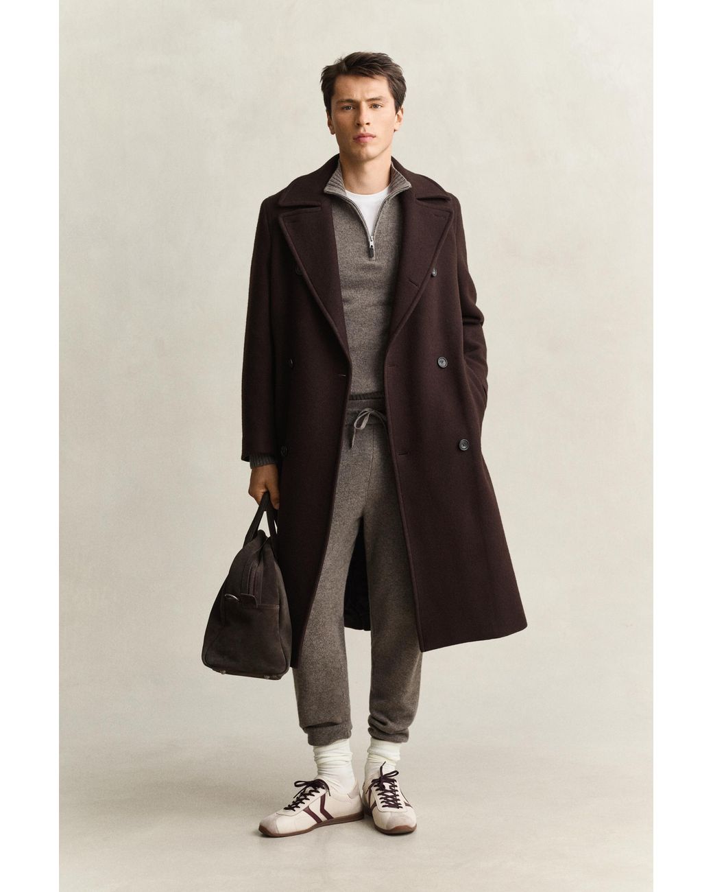 Gant Natural Cashmere Pants for men