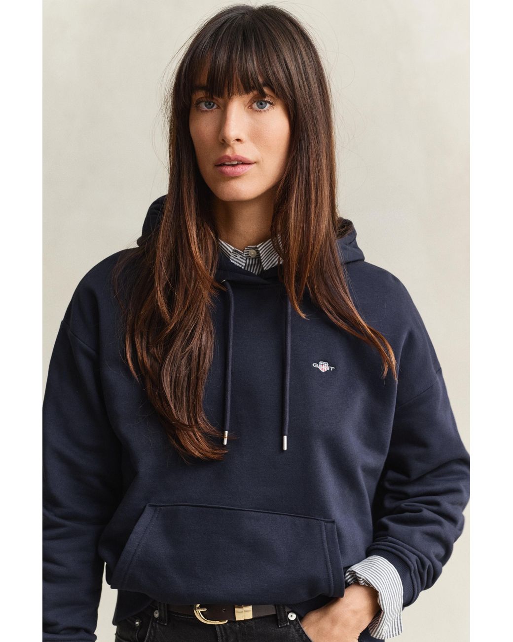 Gant Blue Shield Hoodie