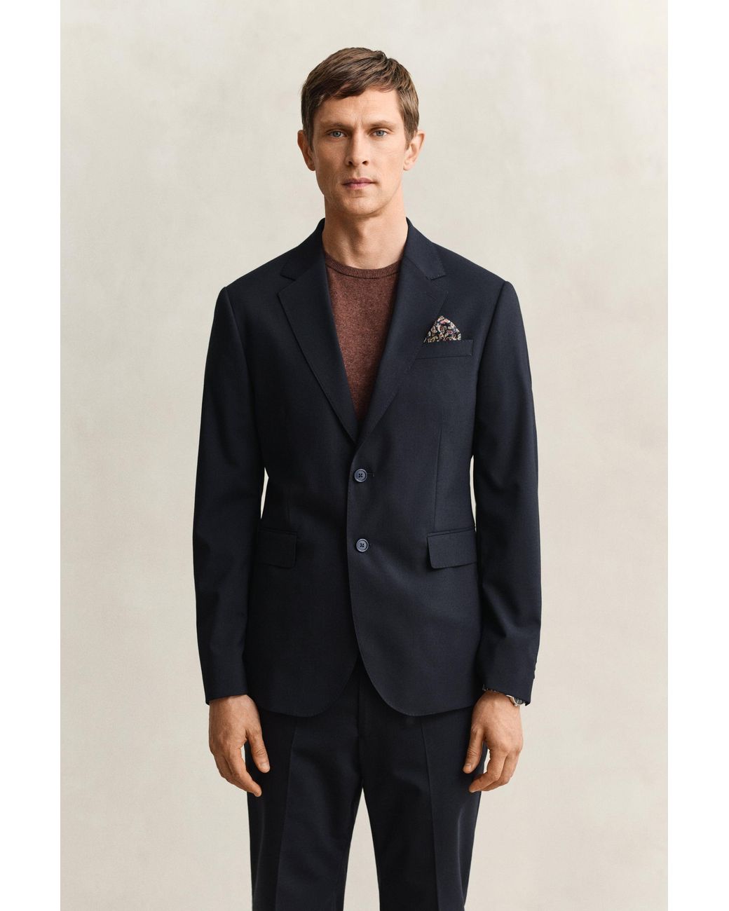 Gant Blue Suit Jacket Evening for men