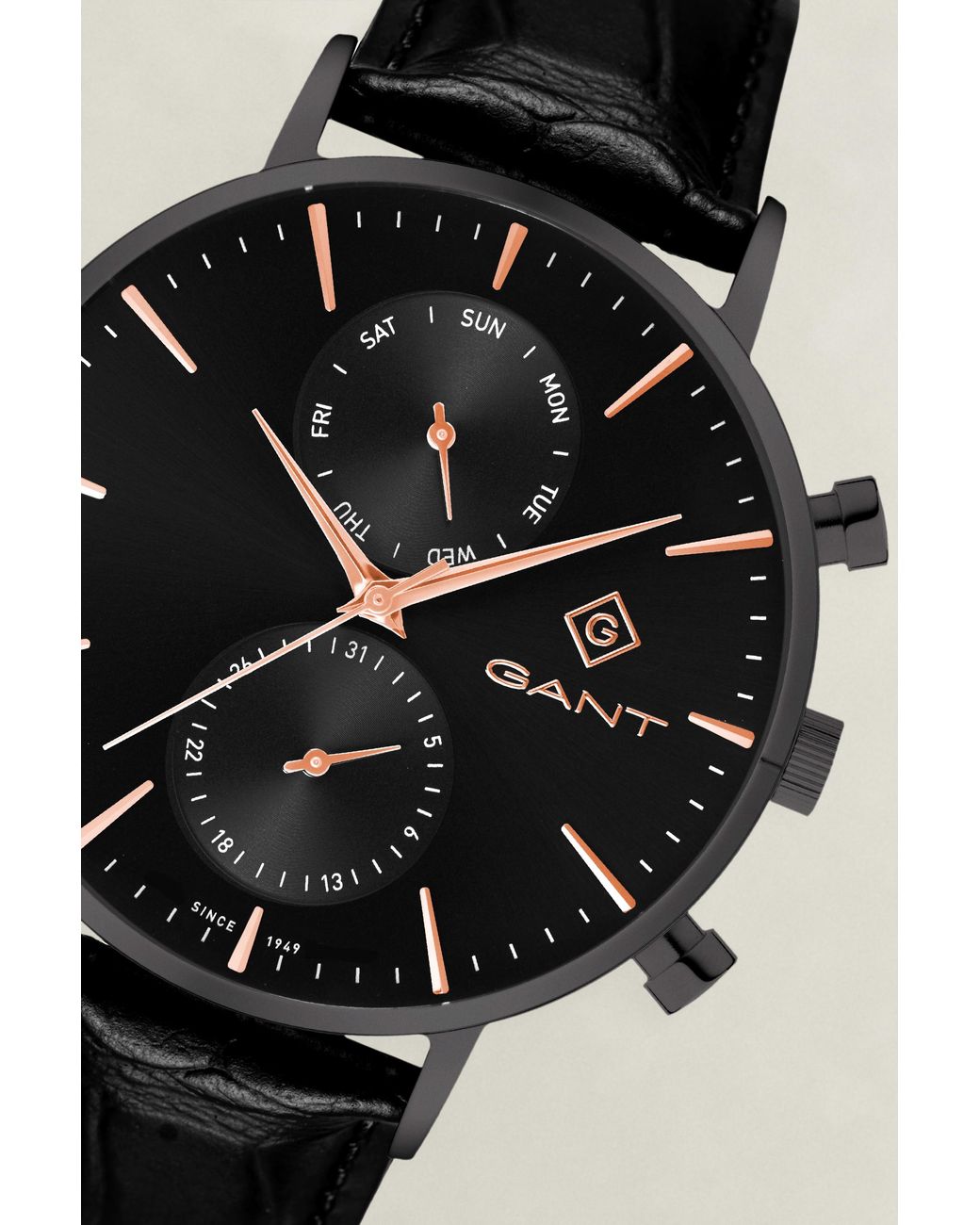Gant Black Park Hill Day-Date Ii Watch for men