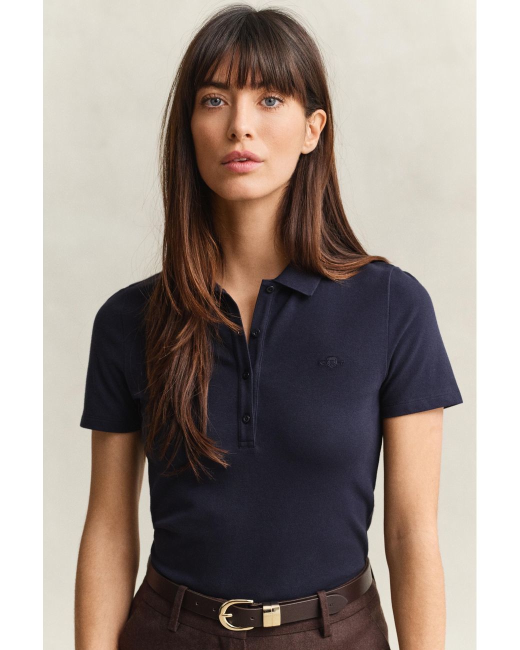Gant Blue Polo Shirt Evening