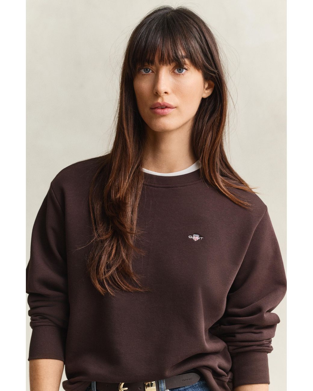 Gant Blue Shield Sweatshirt Deep