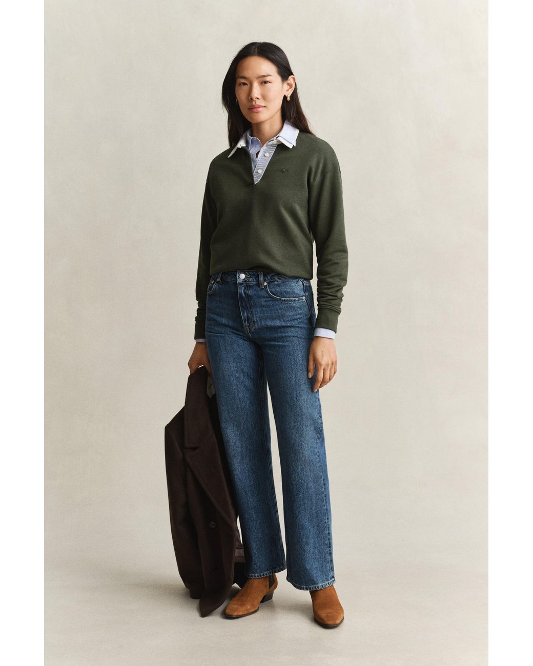 Gant Green Rugger Sweatshirt