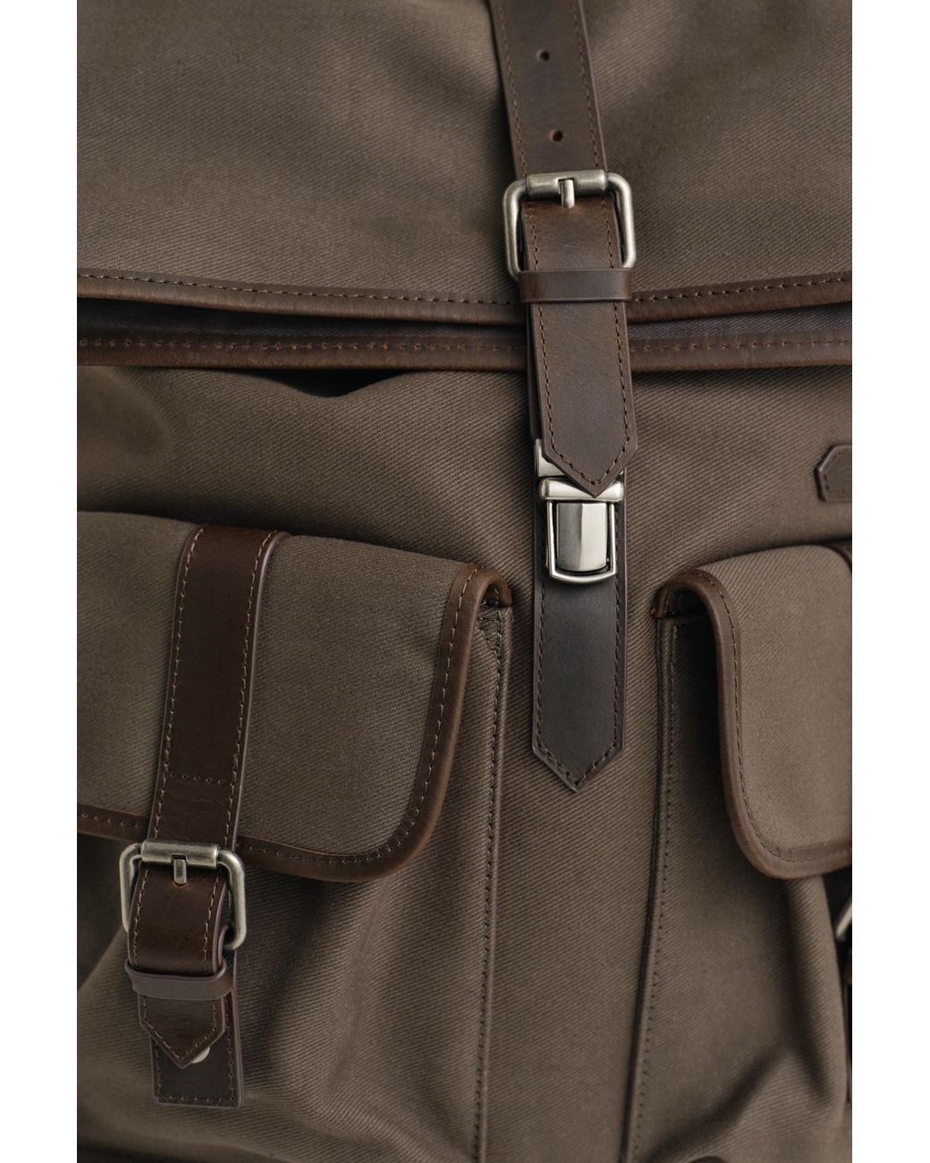 Gant Brown Premium Backpack for men