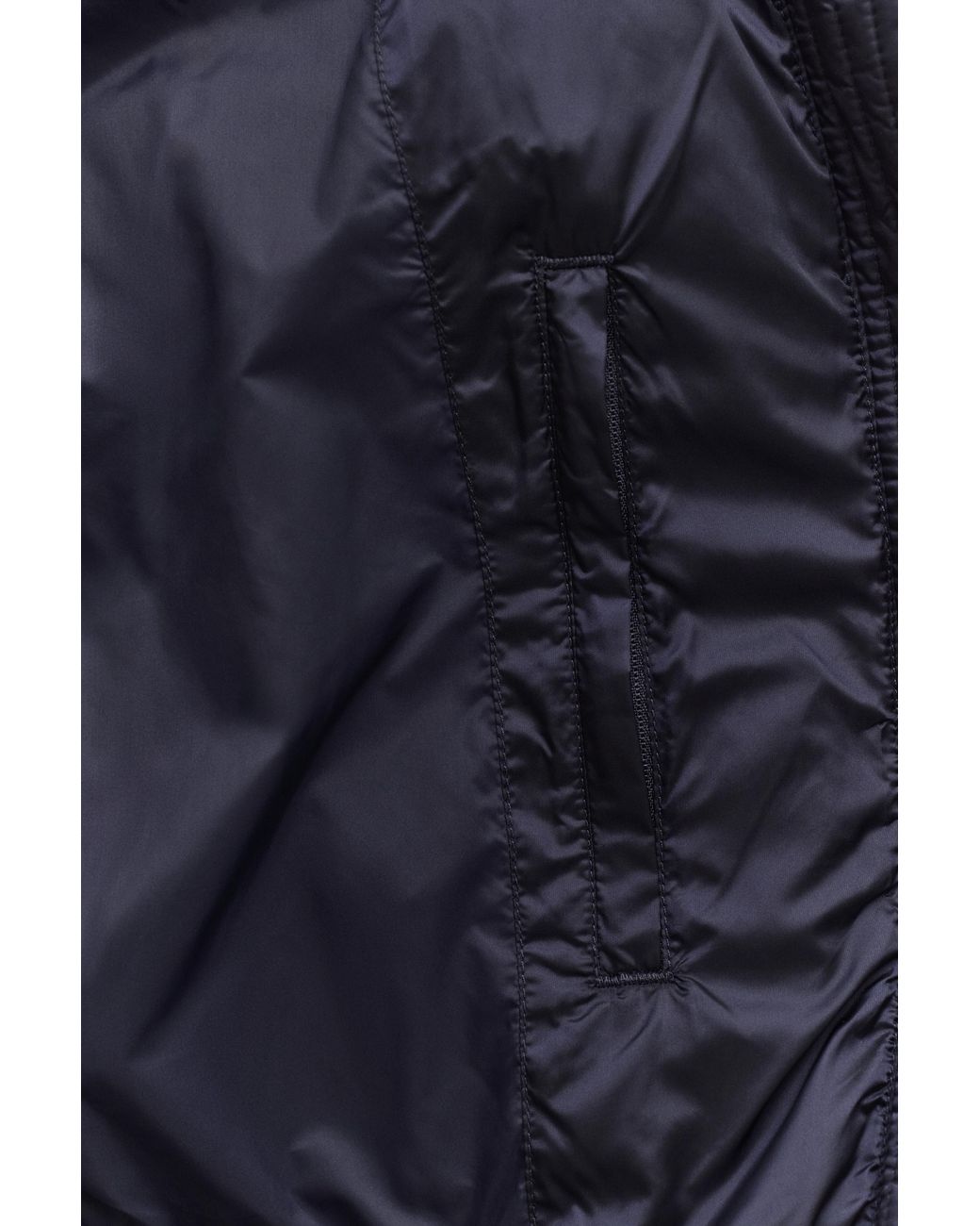Gant Blue Mid Padded Jacket Evening