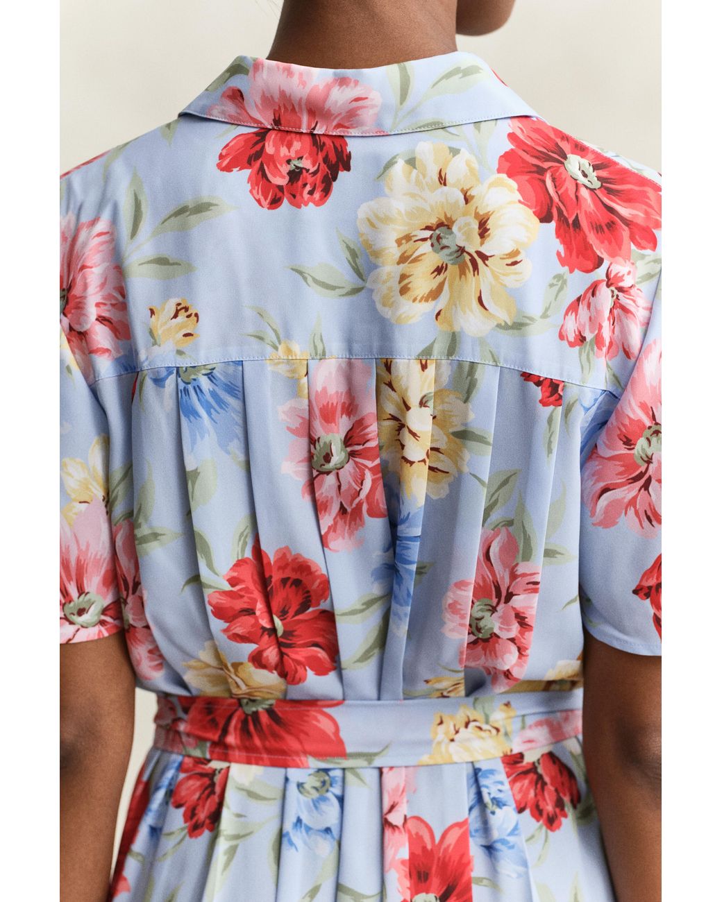 Gant Natural Floral Shirt Dress