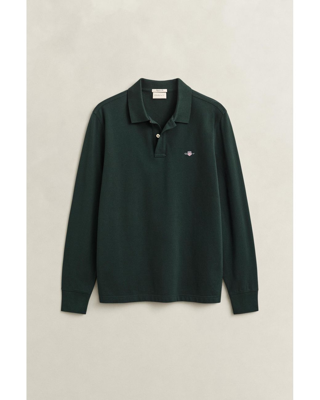 Gant Green Shield Piqué Rugger Tartan for men