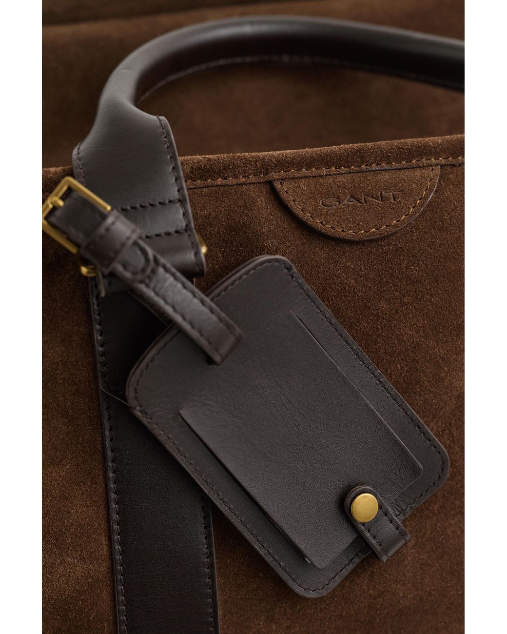Gant Multicolor Suede Duffel Bag for men