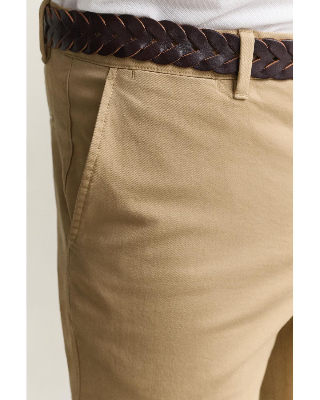 Gant Natural Classic Slim Chinos Dark for men