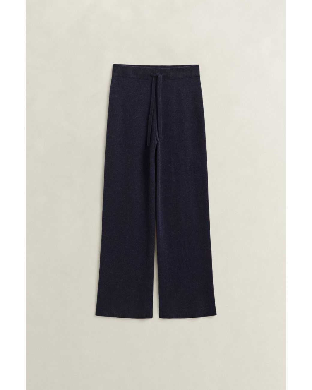 Gant Blue Wool Cashmere Blend Pants Evening